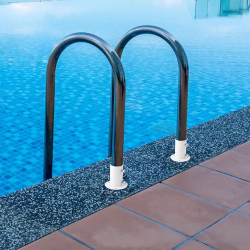 Miniatura 5 de 2 bridas de cubierta de piscina, bridas de escalera de piscina de acero inoxidable, bridas de cubierta de escalera de piscina, brida de varilla