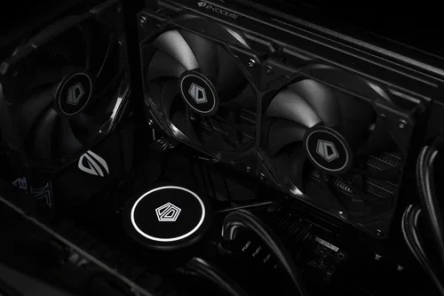 Miniatura 5 de ID-COOLING FROSTFLOW X 240 Enfriador de CPU de Agua AIO Enfriador de CPU de Líquido de 240 mm Enfriador de CPU de LED Blanco Ventiladores PWM
