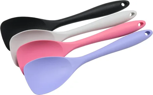 Miniatura 3 de Chef Craft Espátula de cuchara de silicona premium, 11.5 pulgadas, azul pastel