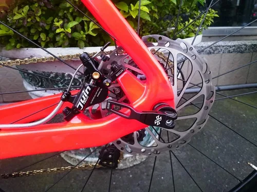 Miniatura 5 de Juego de pinzas de freno de disco hidráulicas accionadas por cable R1, freno híbrido extra ligero para carretera/ciclocross/grava/bicicleta