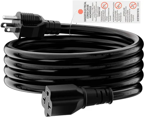 Miniatura 14 de [4 en 1] Cable adaptador de CA para el hogar de 12 AWG de 15 amperios a hoja T de 20 amperios, NEMA 5-15P a 5-15R/ 5-20R/ 6-15R/ 6-20R, adaptador