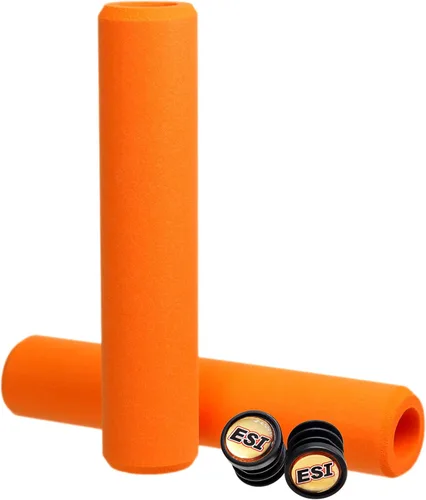 Miniatura 5 de ESI Grips Racer's Edge - Puños de silicona para MTB - Puños finos y ligeros para manillar - Empuñaduras extra ligeras para bicicleta