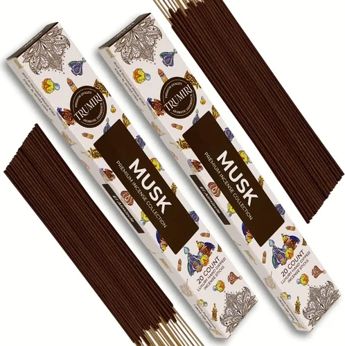 Miniatura 48 de Barritas de incienso de olíbano y mirra - Total 40 barritas de incienso - Paquete doble de 20 barritas de incienso - Inciensos - Inscents - Mirra