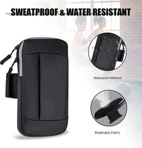 Miniatura 5 de Bandas de brazo con soporte para teléfono para correr, para mujeres y niños, iPhone 15 14 13 12 11 Pro Max Xs Xr X 6 7 8 Plus SE Mini Galaxy Ultra