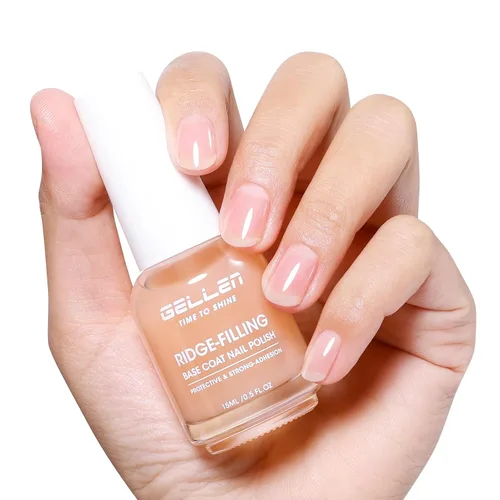 Miniatura 12 de GELLEN Capa superior de esmalte de uñas transparente, capa superior de alto brillo, secado rápido al aire, resistente a los rayos UV, larga duración