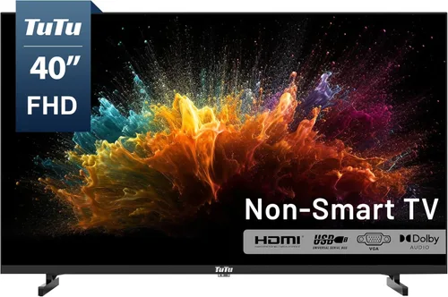 Miniatura 10 de TuTu TV LED de 22 pulgadas, TV de pantalla plana FHD 1080P con audio Dolby con HDMI, USB, VGA, RCA, TV o monitor no inteligente para habitación