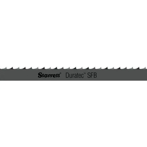 Miniatura 20 de Starrett Duratec – Hoja de sierra de banda SFB, acero al carbono, diente regular, juego de rastrillo, rastrillo neutral, 12', 1