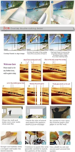 Miniatura 6 de Fotos de mármol mural personalizado, textura de oro negro, papel tapiz para despegar y pegar, paisaje natural, póster 3D, papel tapiz fotográfico