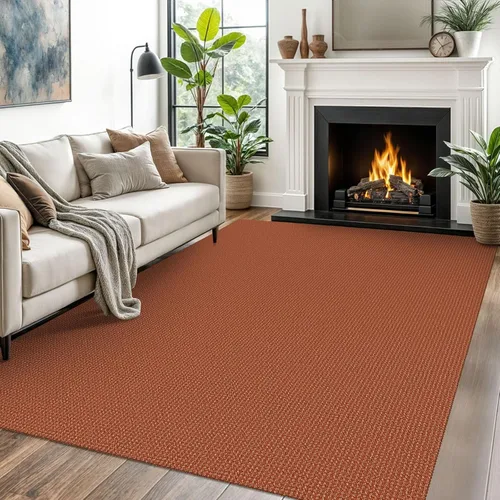Miniatura 106 de EARTHALL Alfombra de pasillo 3x14 pies, alfombras lavables extra largas para pasillos, tejidas, antideslizante, alfombra trenzada para entrada