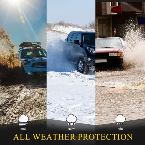 Miniatura 6 de Juego completo de tapetes de auto para todo tipo de clima, revestimiento automotriz para piso y maletero