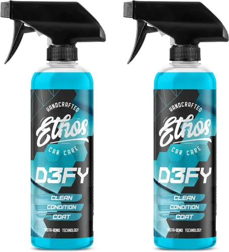 Miniatura 9 de Ethos Defy - Revestimiento de cerámica 3 en 1 - Spray y cera para lavado de autos sin agua - Spray de cera para auto lavado sin necesidad de lavado