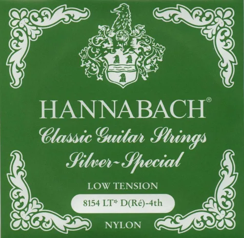 Miniatura 18 de Cuerdas para guitarra clásica Series 815 High tension Silver special E1 single string