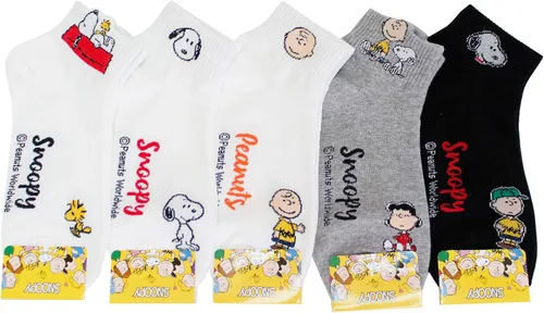 Miniatura 2 de The Peanuts Snoopy Cartoon Movie Series - Calcetines para mujer, talla única