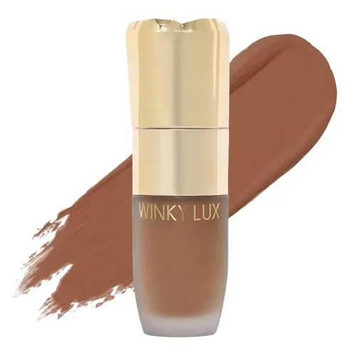 Miniatura 13 de Winky Lux Cheeky Rose Liquid Sculpt - Bronceador líquido sin peso de alto pigmento y contorno, mezclable sin esfuerzo, acabado de terciopelo ligero
