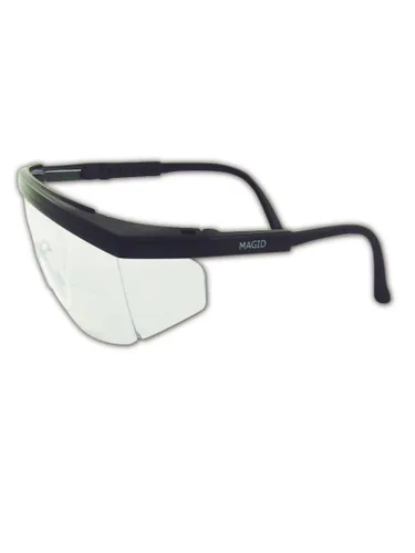 MAGID Y30BKC Gemstone Sapphire Y30 - Gafas protectoras de policarbonato, estándar, color negro