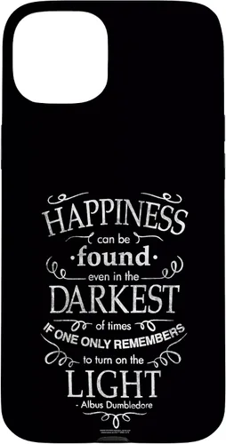 Miniatura 9 de Harry Potter Funda con cita de felicidad para iPhone 17
