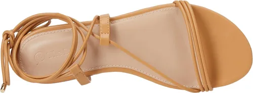 Miniatura 5 de The Drop Sandalias planas Samantha con cordones para mujer