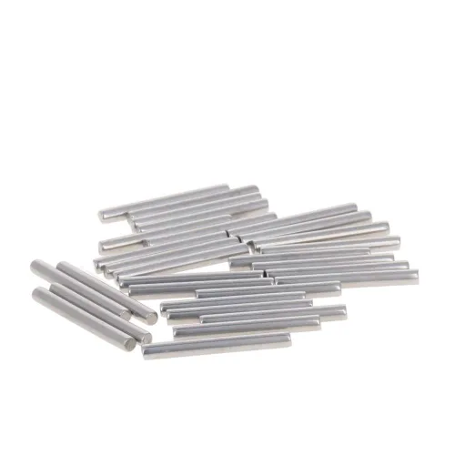 Miniatura 15 de MroMax 100 pasadores cilíndricos de acero inoxidable 304 M1.0.197 x 0.236 in, clavijas de soporte de estante para dispositivos metálicos