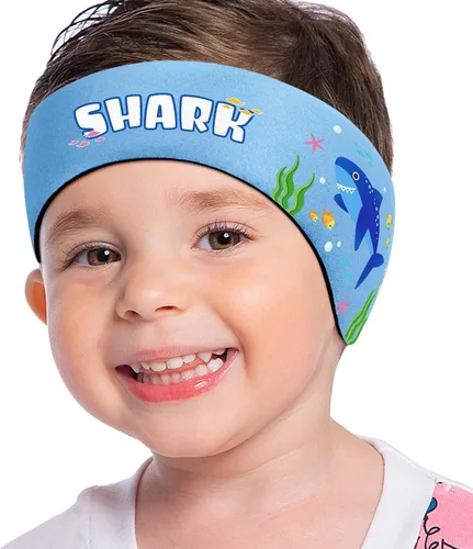 Miniatura 23 de MoKo Diadema de natación para niños y adultos, linda diadema Swinmmers para mantener el agua fuera, impermeable, banda de protección para los oídos