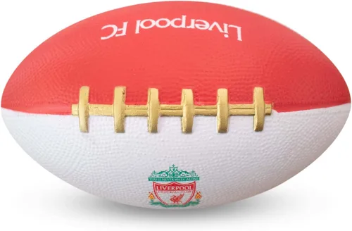 Miniatura 3 de Hy-Pro Liverpool F.C. - Mini fútbol americano de espuma con licencia oficial Espuma, suave, para jugar en interiores y exteriores, adultos, niños