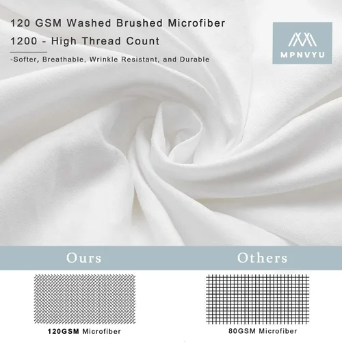 Miniatura 7 de Water Lilies - Sábanas Monet tamaño Queen, juego de sábanas y fundas de almohada artísticas de 4 piezas, sábana bajera ajustable de bolsillo