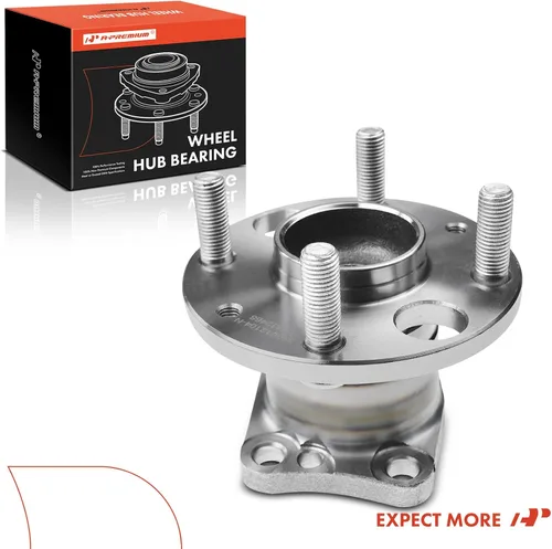 Miniatura 9 de A-Premium Cojinete de rueda trasera y conjunto de cubo con ABS y 5 lengüetas compatible con Mazda 2 2011 2012 2013 2014