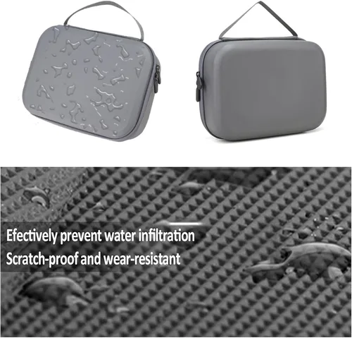 Miniatura 4 de Bolsa de Almacenamiento para Mini 4 - Estuche para Drone Mini 4 Pro Carcasa Rígida Estuche de Viaje Compatible con Mini 4 Pro, DJI RC 2/DJI RC-N2