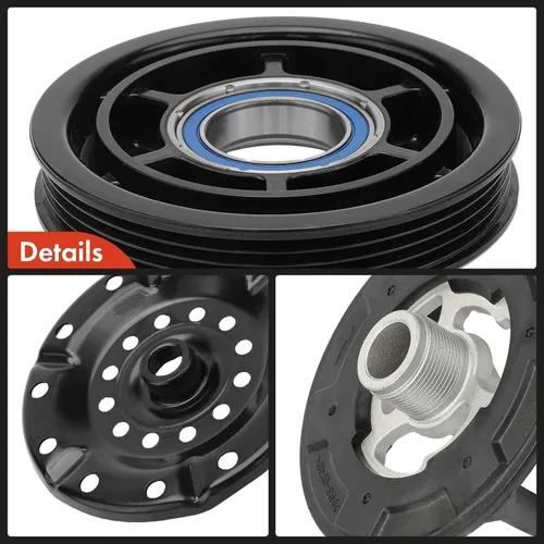 Miniatura 7 de A-Premium Kit de embrague del compresor del A/C compatible con Toyota Yaris 1.5L 2006-2012