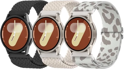 Miniatura 14 de Delidigi Bandas elásticas compatibles con Samsung Galaxy Watch 7/6/5/4 de 1.575 pulgadas, 1.732 pulgadas, Watch 6 Classic de 1.732 pulgadas, Watch 5