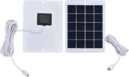 Miniatura 7 de 3W 5V paneles solares de polisilicio mini USB cargador solar batería salida solar alta eficiencia de conversión DIY cargador solar panel generador