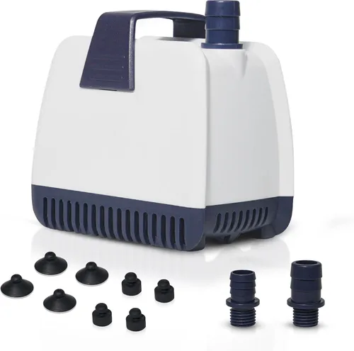 Bomba de agua para acuario para cambio de agua de pecera, pequeña bomba sumergible para acuario de 25 W, mini bomba de agua para acuarios, bomba