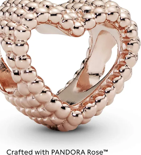 Miniatura 3 de PANDORA Joyería con cuentas corazón rosa encanto