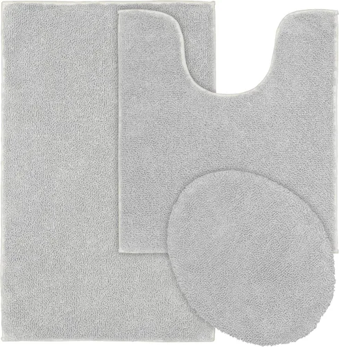 Miniatura 6 de Garland Rug Queen Cotton Sea Foam de 22 x 60 pulgadas ultra suave, afelpada, altamente absorbente, lavable a máquina, toalla de suelo para ducha