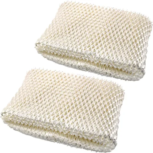 HQRP Paquete de 2 filtros de mecha compatibles con humidificadores Hamilton Beach 05520 05521 True Air 05920 repuesto