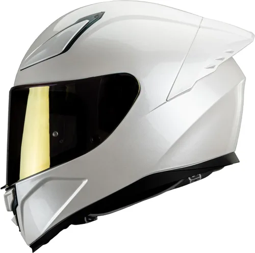 Miniatura 8 de HAX Onix - Cascos de motocicleta de cara completa aprobados por DOT, listo para Pinlock y ranura para intercomunicador, motocicleta Powersports