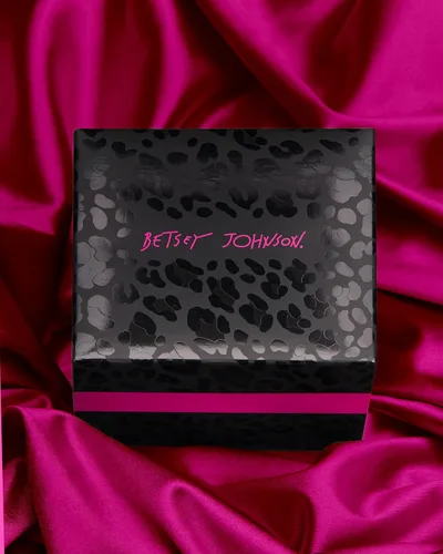 Miniatura 7 de Betsey Johnson BJWS001 - Reloj de pulsera con correa de eslabones y pulseras apiladas