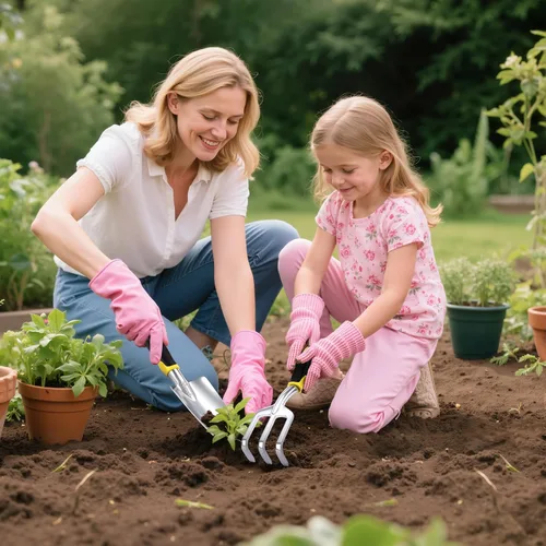 Miniatura 7 de Juego de herramientas de jardín, 3 piezas de aluminio resistente para jardinería que incluye pala de mano, pala de trasplante y rastrillo de mano