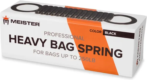 Miniatura 4 de Meister Muelle de bolsa pesada profesional para sacos de boxeo de hasta 250 lb - Negro