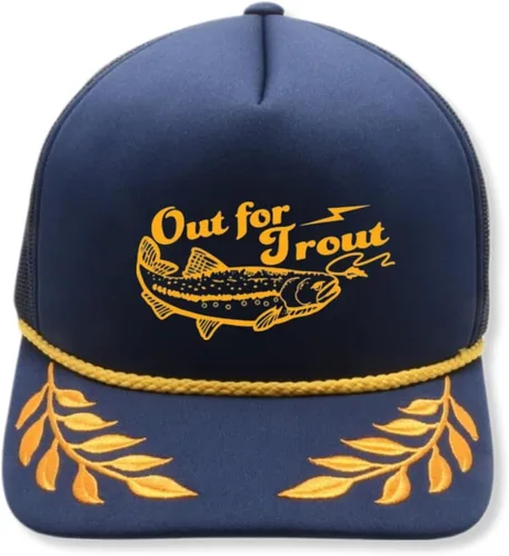 Miniatura 44 de ThatsRad Out for Trout Corduroy Snapback Sombrero Gorra Pesca con Mosca Pescador