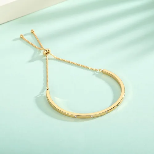 Miniatura 5 de INNERDIVA Pulsera de eslabones para mujer, pulsera de eslabones ajustable para mujer, aniversario, Navidad, cumpleaños, regalo para niña y esposa