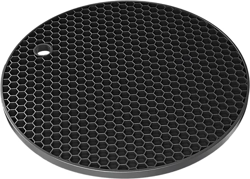 Miniatura 13 de TENOC Alfombrillas Trivet de Silicona Antideslizantes, Resistentes al Calor y que Atrapan Agua para Vasos de Agua y Tazas de Té y Tazas de Café