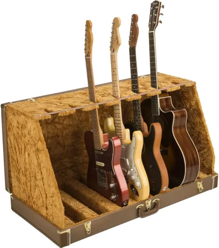 Miniatura 5 de Fender Classic Series Soporte para Estuche, 5 Guitarras, Marrón