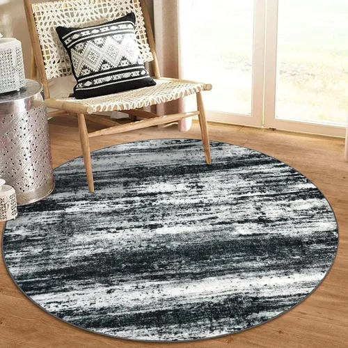 Miniatura 27 de KOZYFLY – Alfombra de pasillo moderna y lavable de diseño abstracto verde, 2 x 5 pies, antideslizante, suave y de pelo corto, ideal para cocina