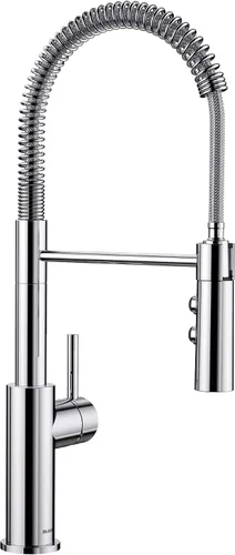 Miniatura 10 de Blanco Catris 1.5 GPM - Grifo de cocina extraíble con un solo orificio