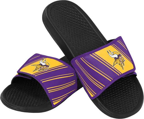 Miniatura 7 de FOCO mens NFL Team Logo Legacy Sport Slide Sandals