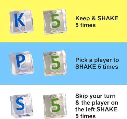 Miniatura 2 de MUKIKIM Drench Soda Game - Juego de azar interactivo para la familia y la fiesta. ¡Tira los dados, agita la lata y tira de la pestaña! ¡La última