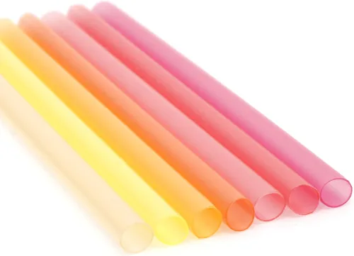 Miniatura 5 de Youngever Paquete de 7 pajitas de plástico para niños, popotes de plástico reutilizables de 5 pulgadas para niños y niños pequeños (colores costeros)