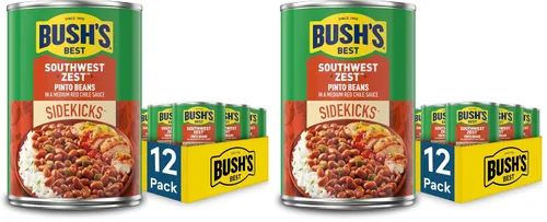 Miniatura 12 de BUSH'S BEST Latas de Garbanzos Rústicos de la Toscana de 15.5 oz, fuente de proteína vegetal y fibra, bajas en grasa, sin gluten, (paquete de 12)