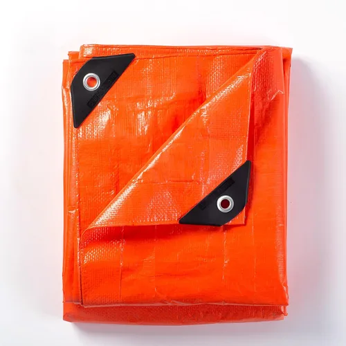 Miniatura 12 de GUARD SHIELD - Lona negra de 6 x 6 pies, lona impermeable, lona ligera para acampar al aire libre, lona polivalente de polietileno de 6 mil