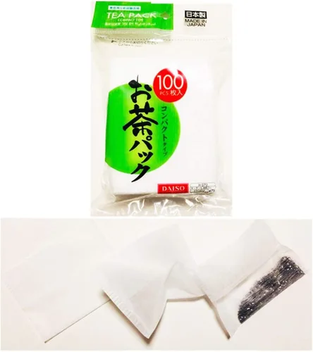 Miniatura 2 de 3x100pcs bolsas de filtro desechables para té suelto - tipo duro